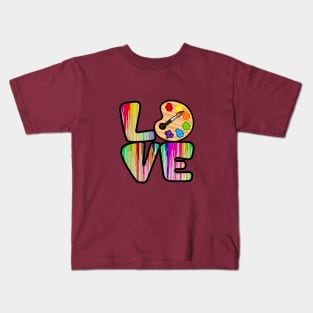 Love Art Kids T-Shirt